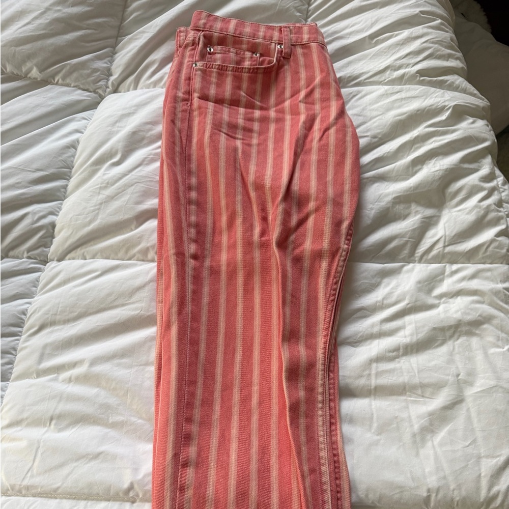Zara striped pants